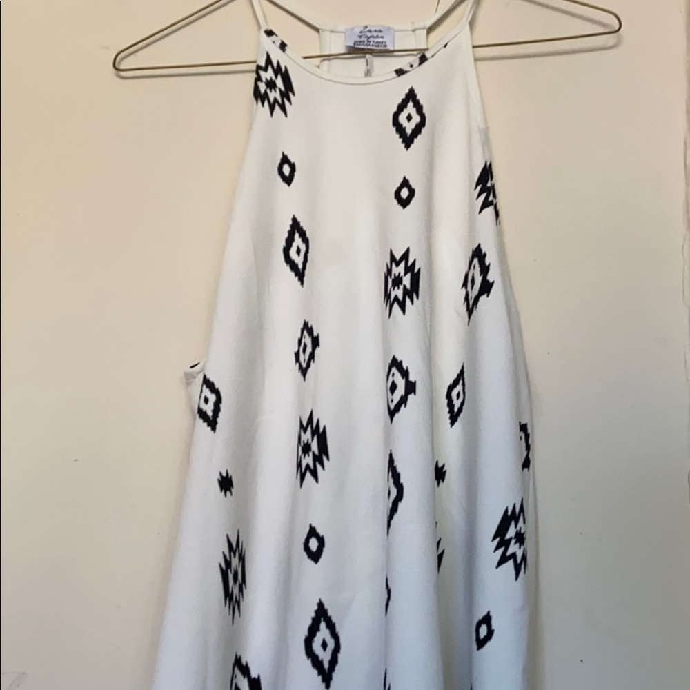 Zara racer-back dress